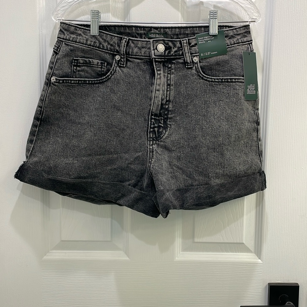 Wild Fable Curvy High Rise Shorts NWT
